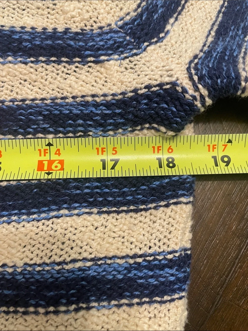 J.Crew Factory Striped Cardigan Sweater Women Size S  Blue White Cotton Button